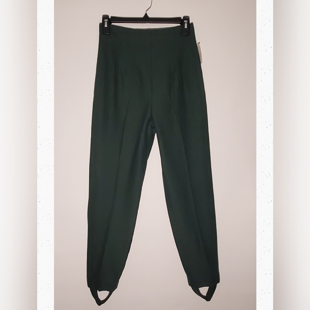 Stirrup Pants WOMENS Size 7/8 Hunter Green VINTAGE